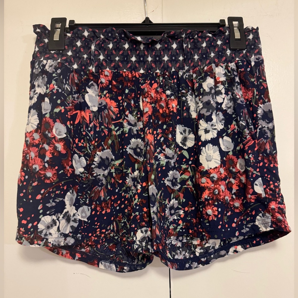 Boho, flowy summer shorts, size L